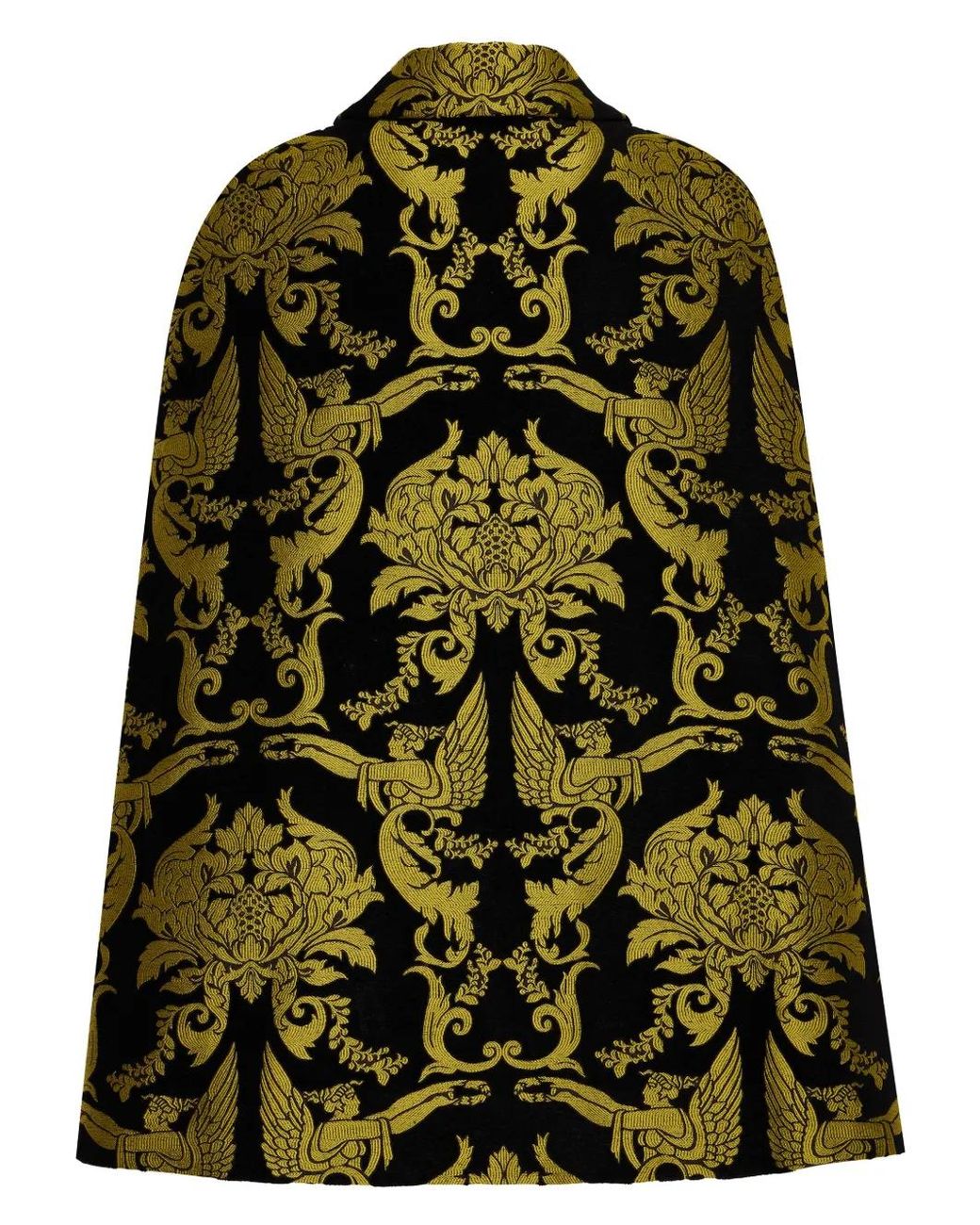 LaDoubleJ Black Milano Mini Cape Coat