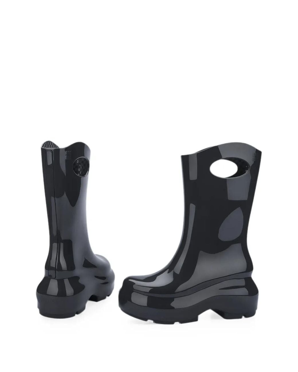 Melissa Black Ultra Cut-Out Boots