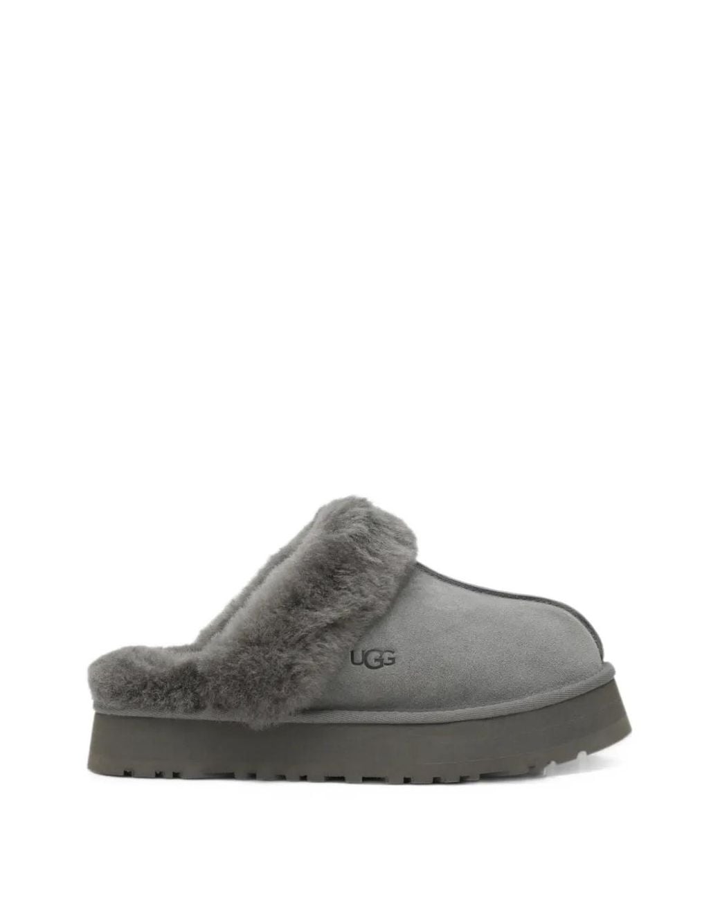 Ugg Gray Disquette Mules