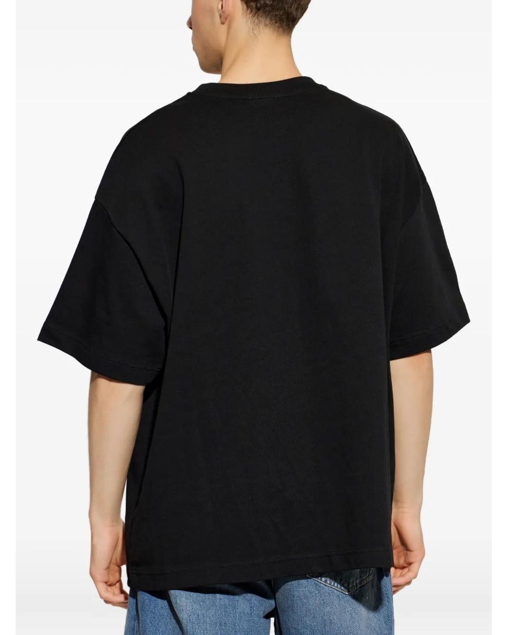 Casablanca Black Classic T-Shirt for men