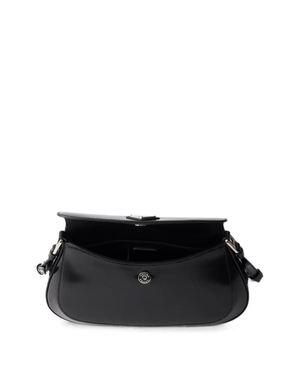 Borsa A Spalla Cleo di Prada in Black