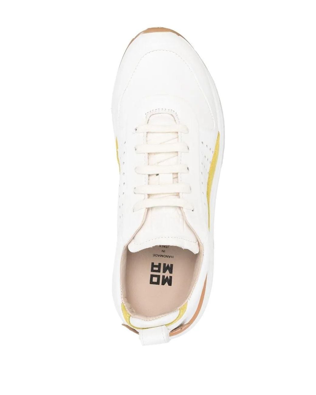 Moma Metallic Allacciata Low-Top Sneakers
