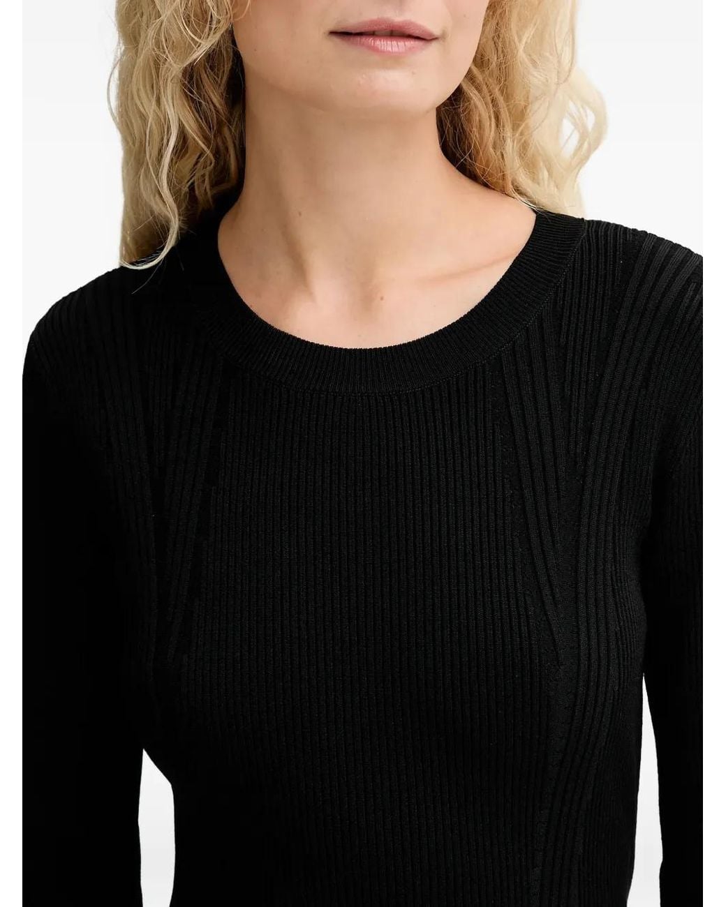 Sessun Black Cut-Out Midi Dress