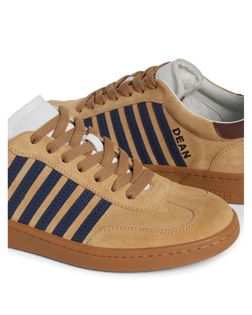DSquared² Brown Boxer Sneakers for men