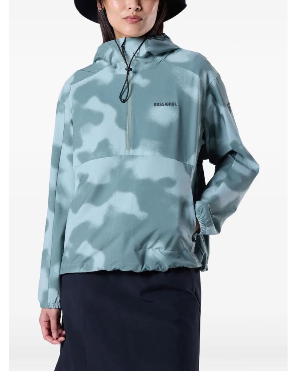 Rossignol Blue Hooded Jacket