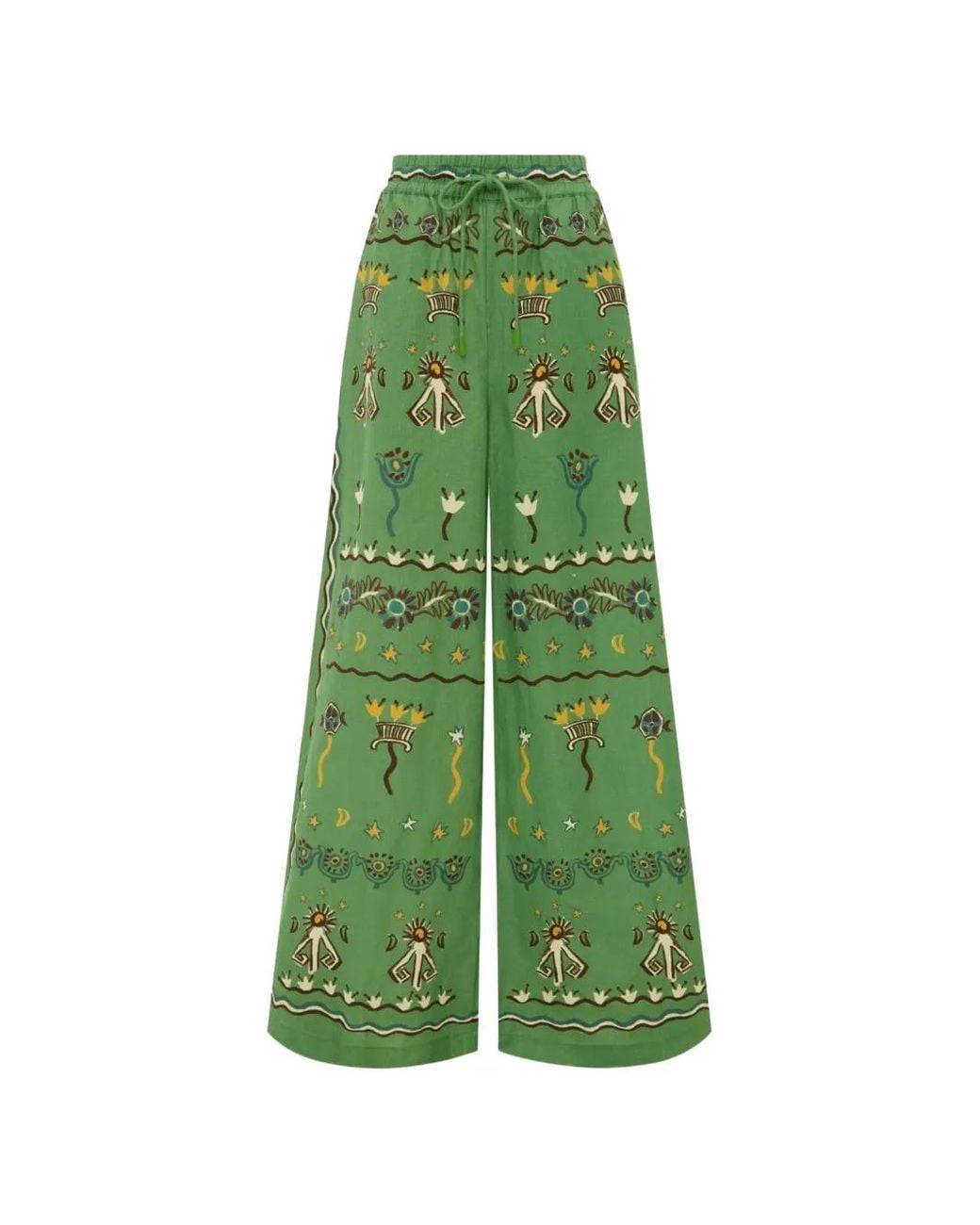 ALÉMAIS Sun Dancer Broek in het Green