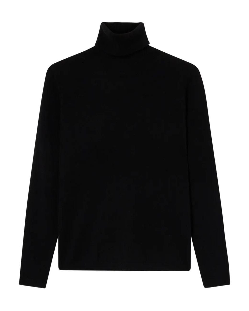 Brooks Brothers Black Turtleneck Cashmere Sweater
