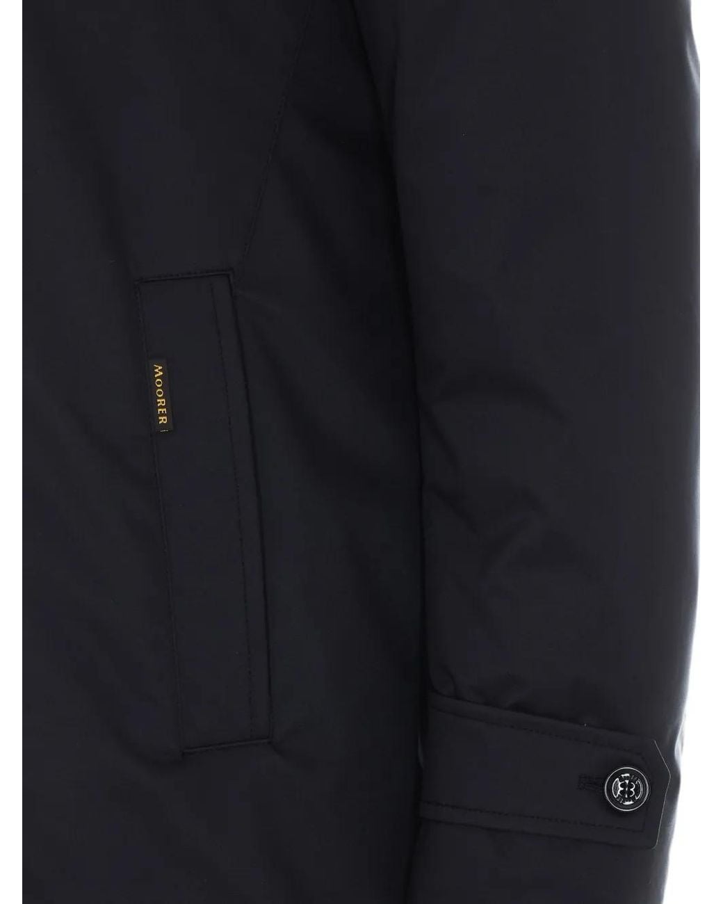 Moorer Blue Doudoune Reis for men