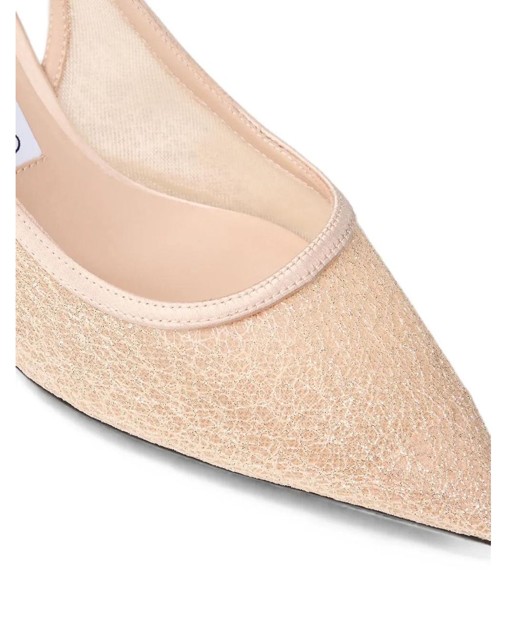 Jimmy Choo Pink Love Sling Back 65 Macaron Candyfloss Glitter Slingbacks Pumps