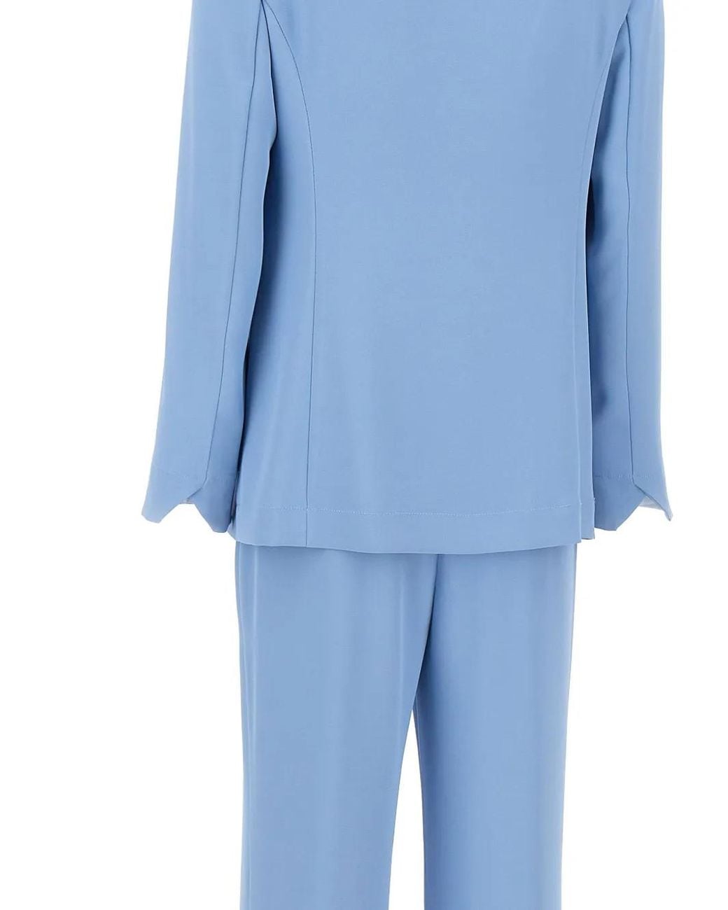 Costume À Revers Pointus Kaos en coloris Blue