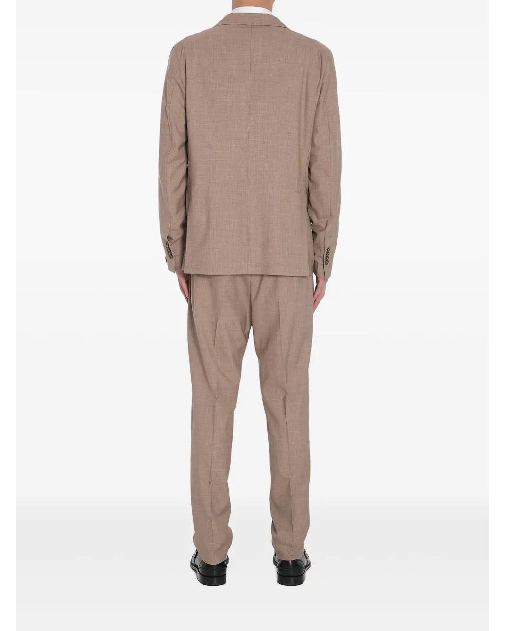 Tagliatore Natural Single-Breasted Suit for men