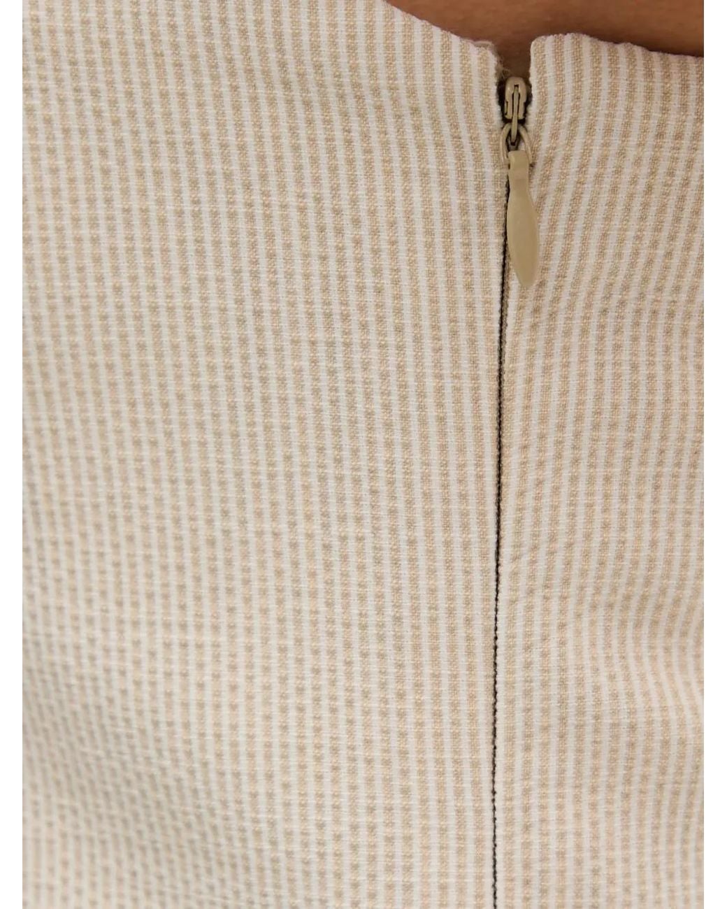 DKNY White Top Mit Eckigem Ausschnitt