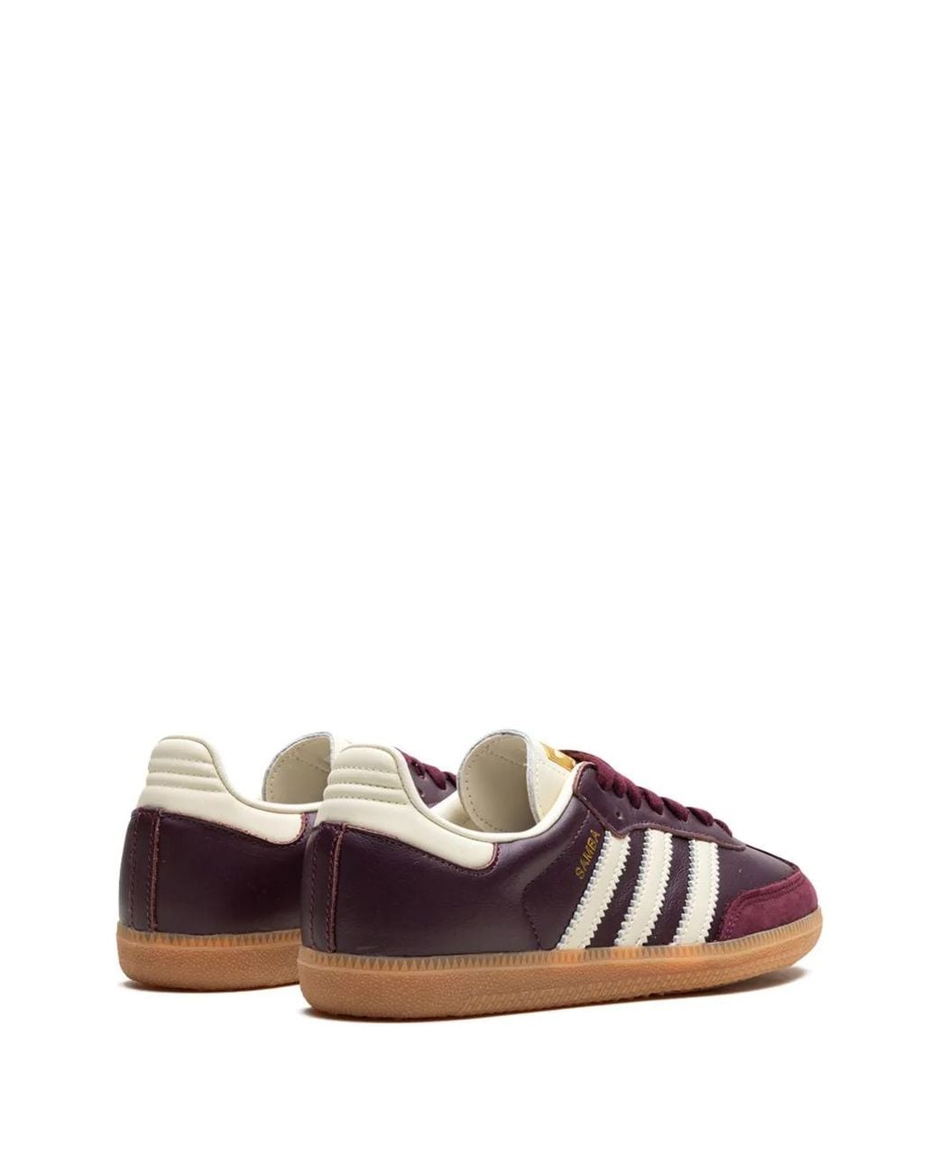 adidas Samba Og /Core/ Metallic" Sneakers in Red | Lyst