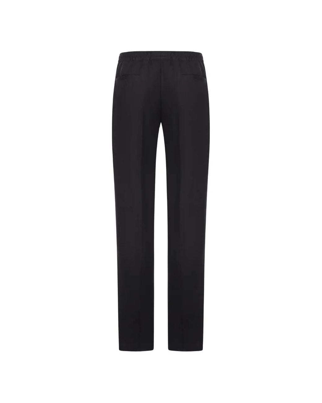 Kiton Blue Elasticated Trousers for men