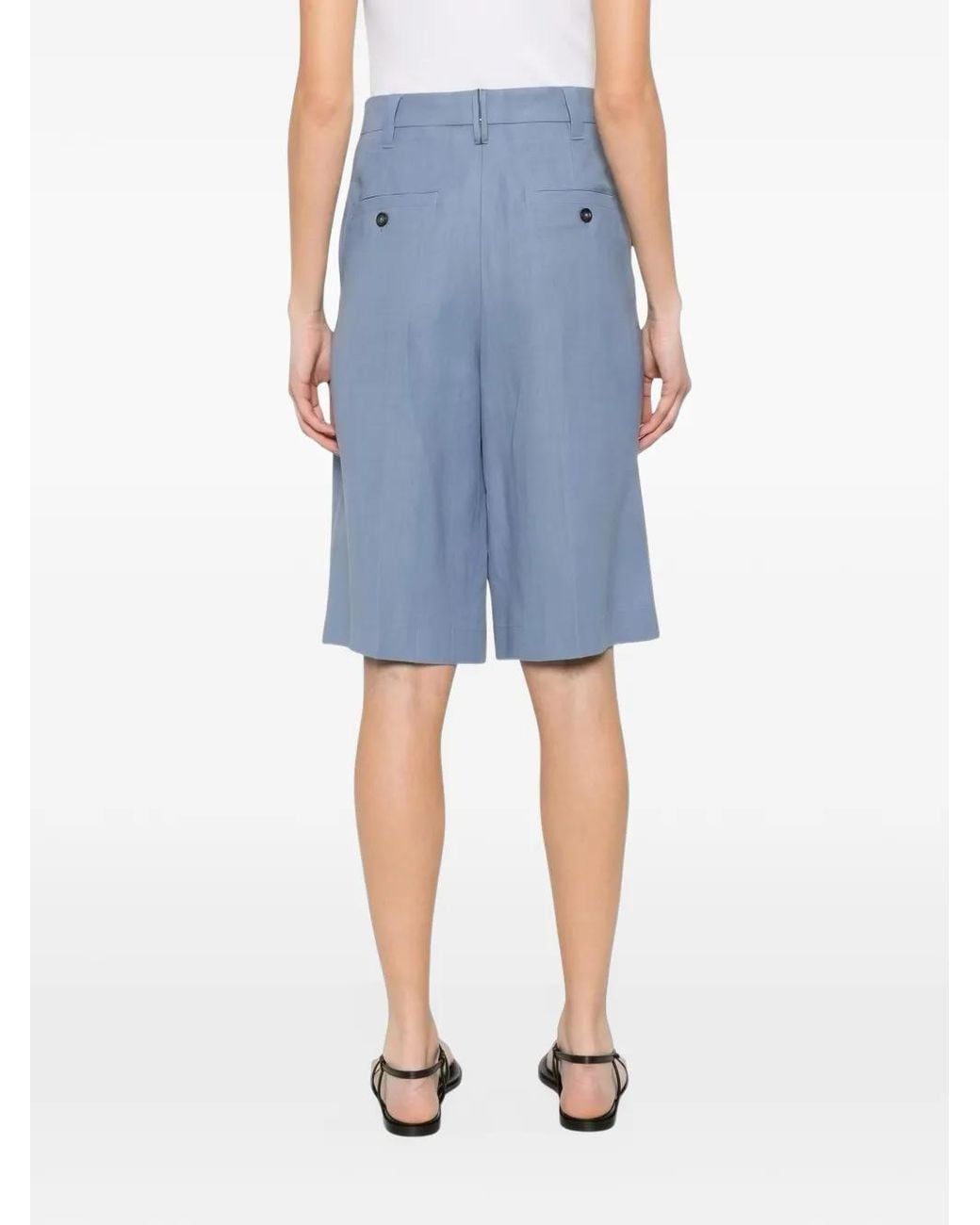 Brunello Cucinelli Blue Bermuda