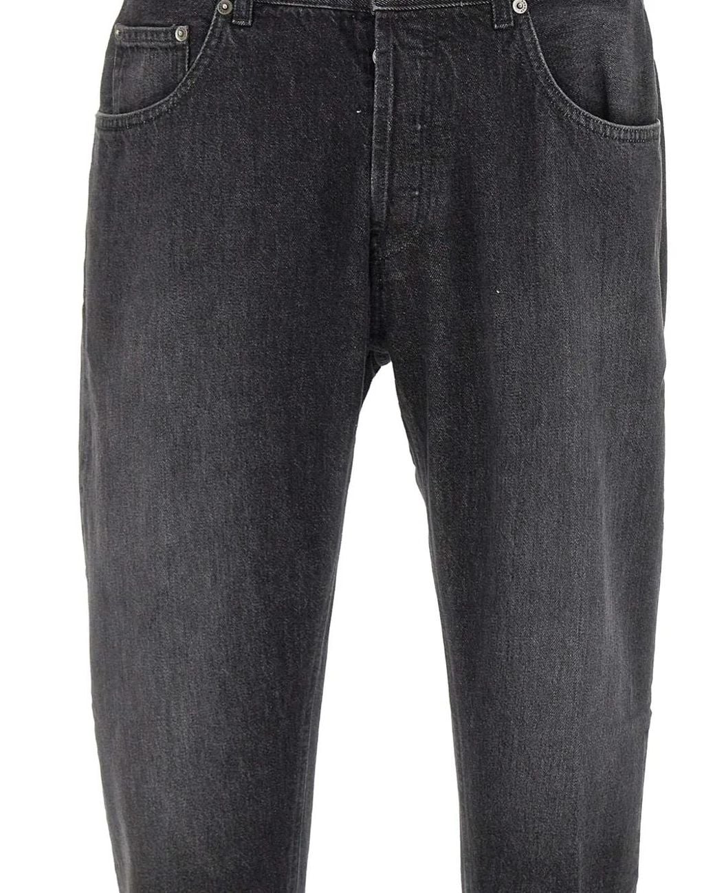 Dondup Gray Dian Carrot-Fit Jeans for men