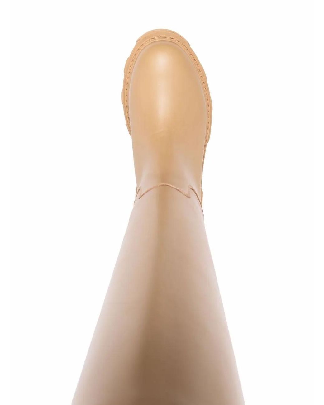 Gia Borghini White Perni 07 Leather Boots