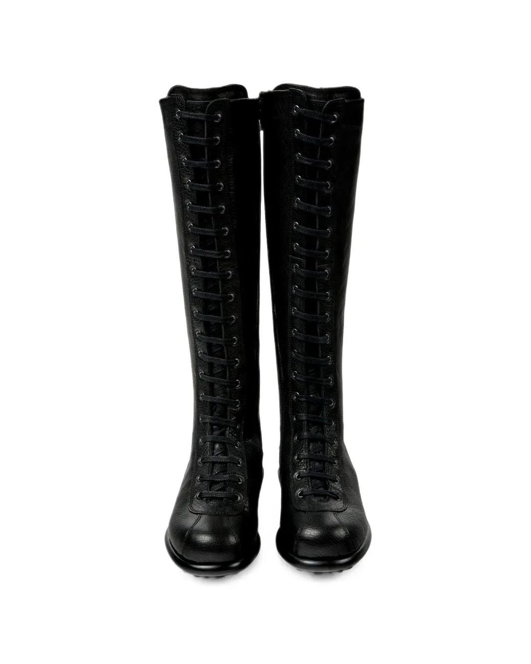 Camper Black Pelotas Ariel Knee-High Boots