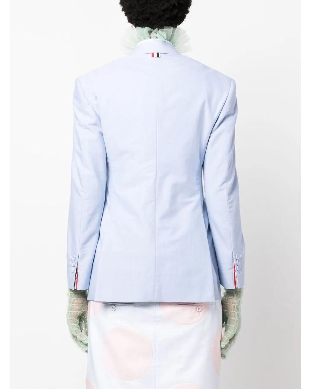 Blazer À Simple Boutonnage Thom Browne en coloris Blue
