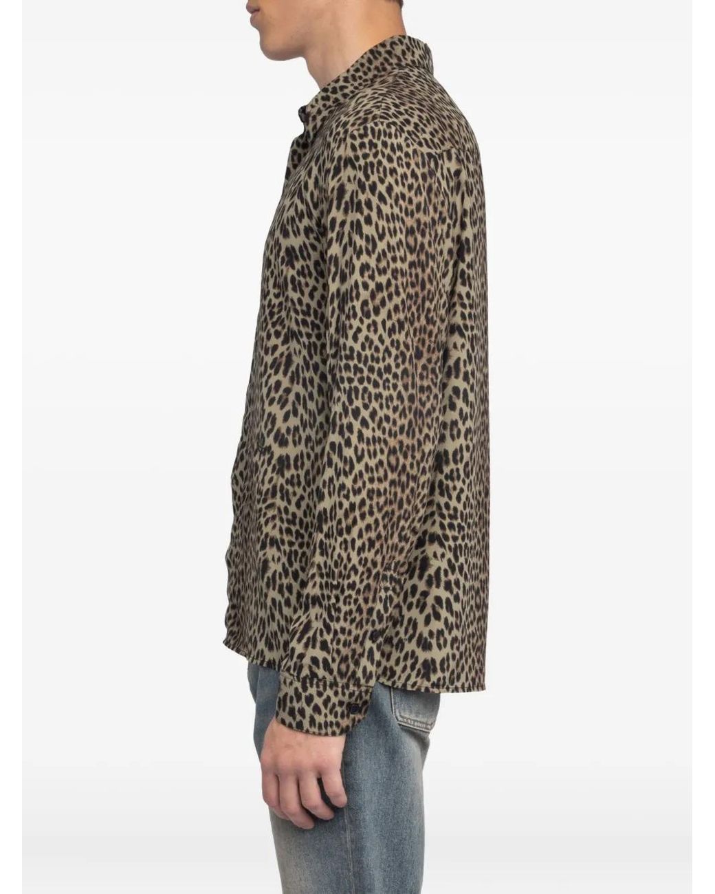 Zadig & Voltaire Brown Tyric Shirt for men