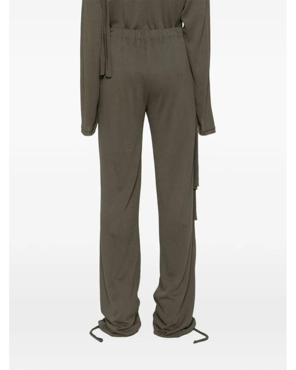 OTTOLINGER Natural Wrap-Design Trousers
