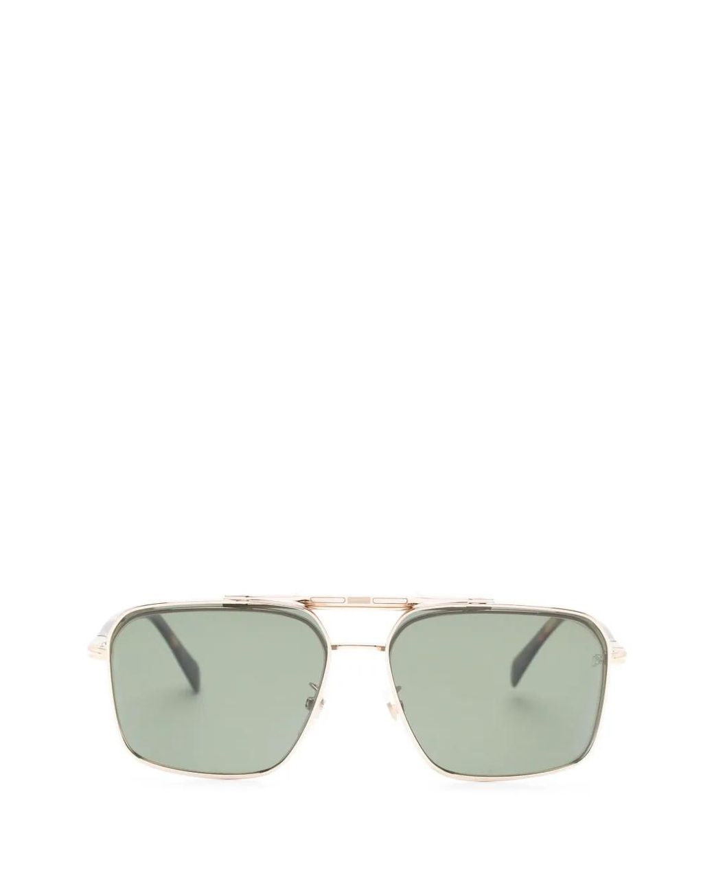 David Beckham Green Lunettes De Soleil À Verres Teintés
