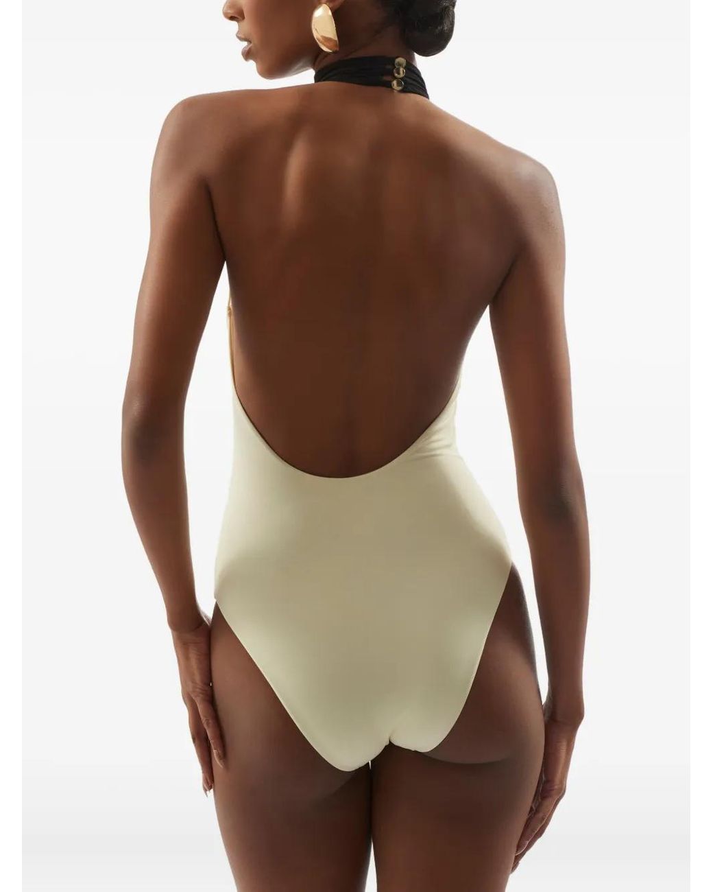 Taller Marmo White Dionysus Swimsuit