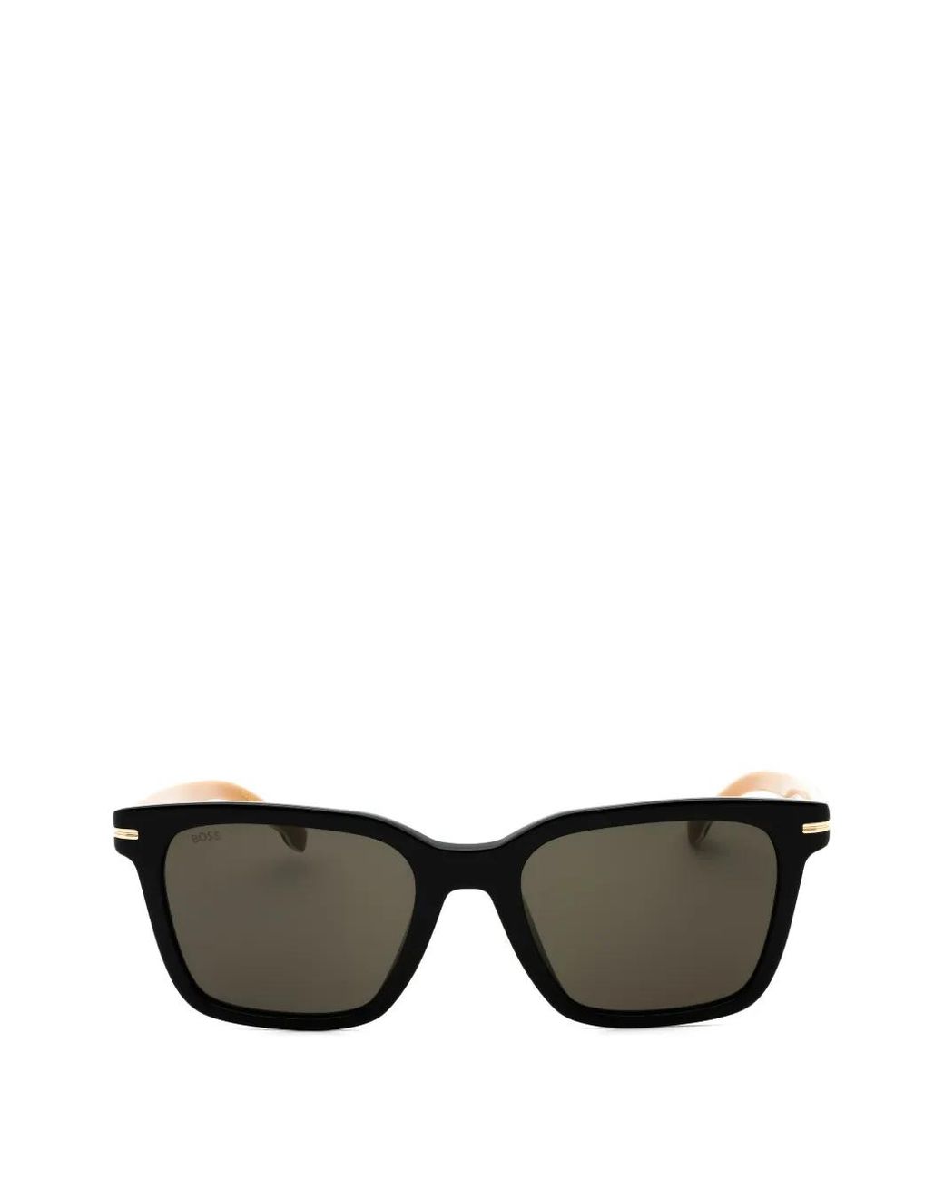 Boss Black Rectangle-Frame Sunglasses for men