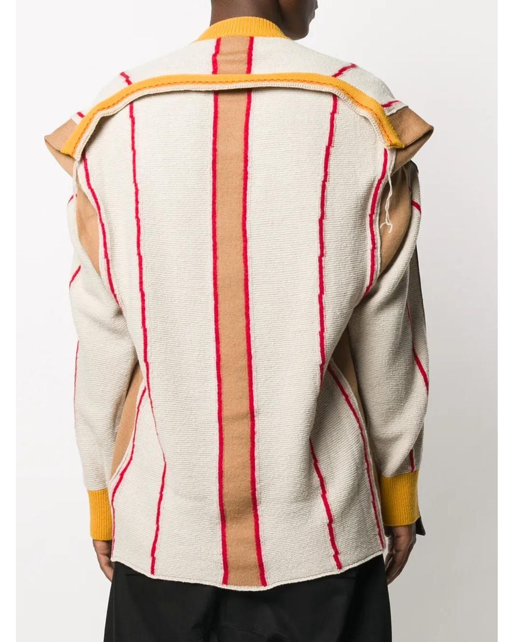 Ambush Pink Deconstructed Crew Neck Sweatshirt