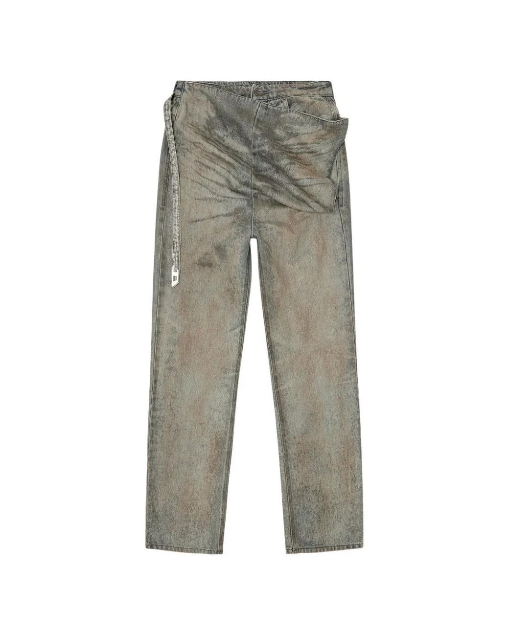 DIESEL Gray Slim-Fit Jeans