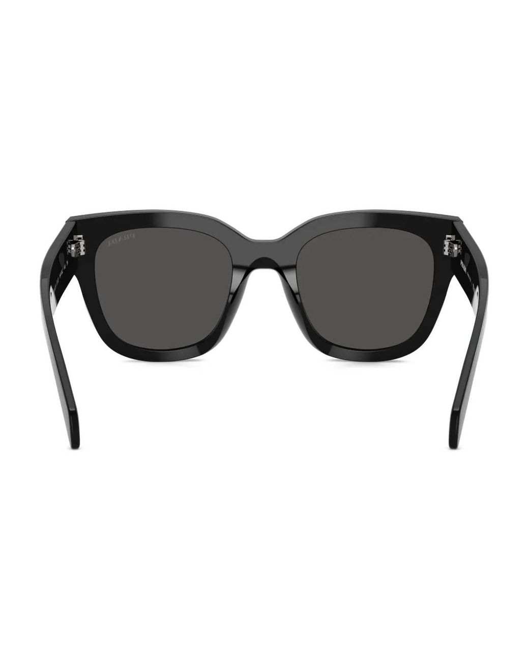 Prada Black Square-Frame Sunglasses