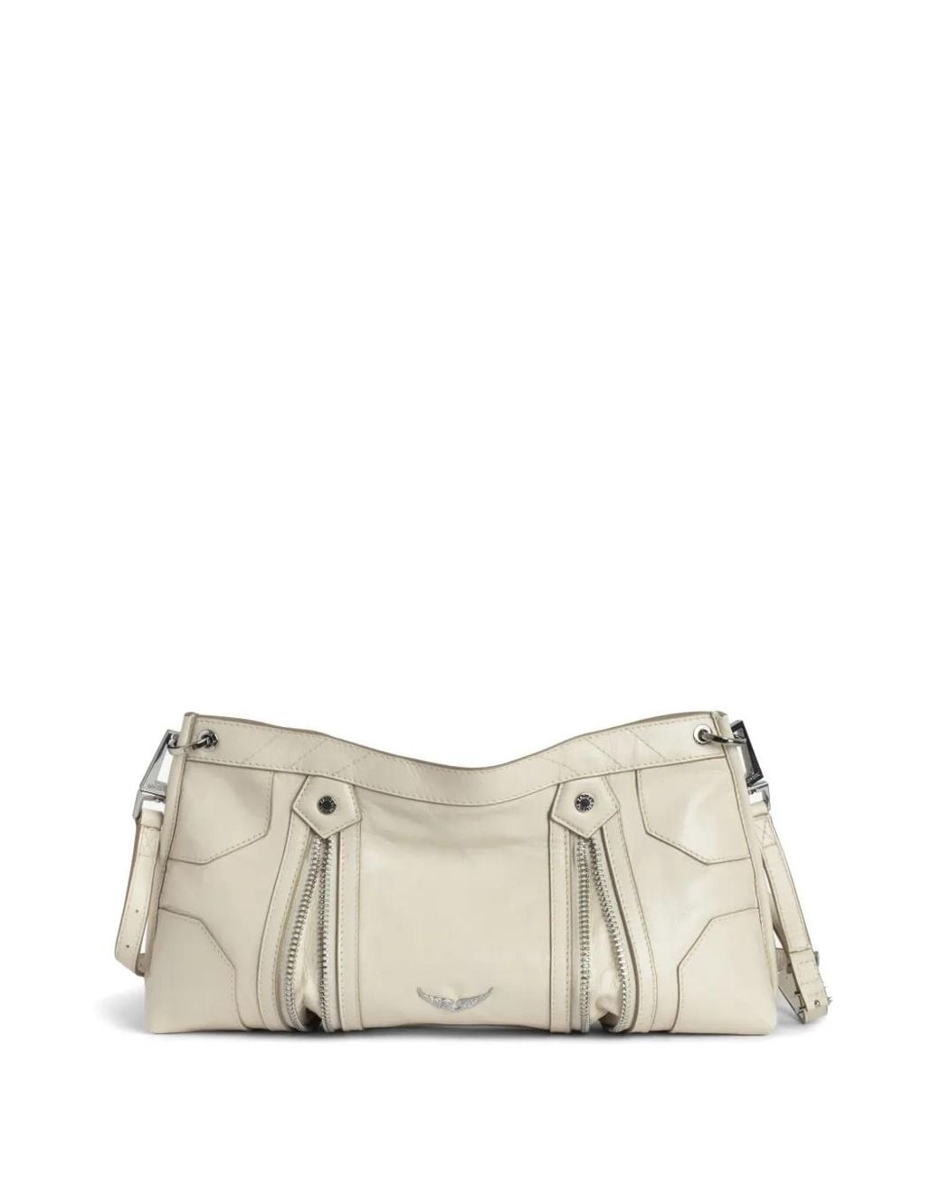 Zadig & Voltaire Natural Sunny Moody Patent Bag