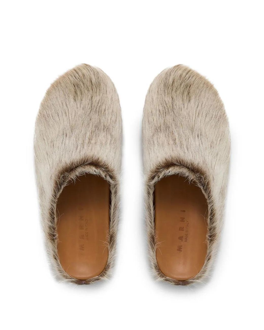 Marni Natural 'Fussbett' Sabots for men