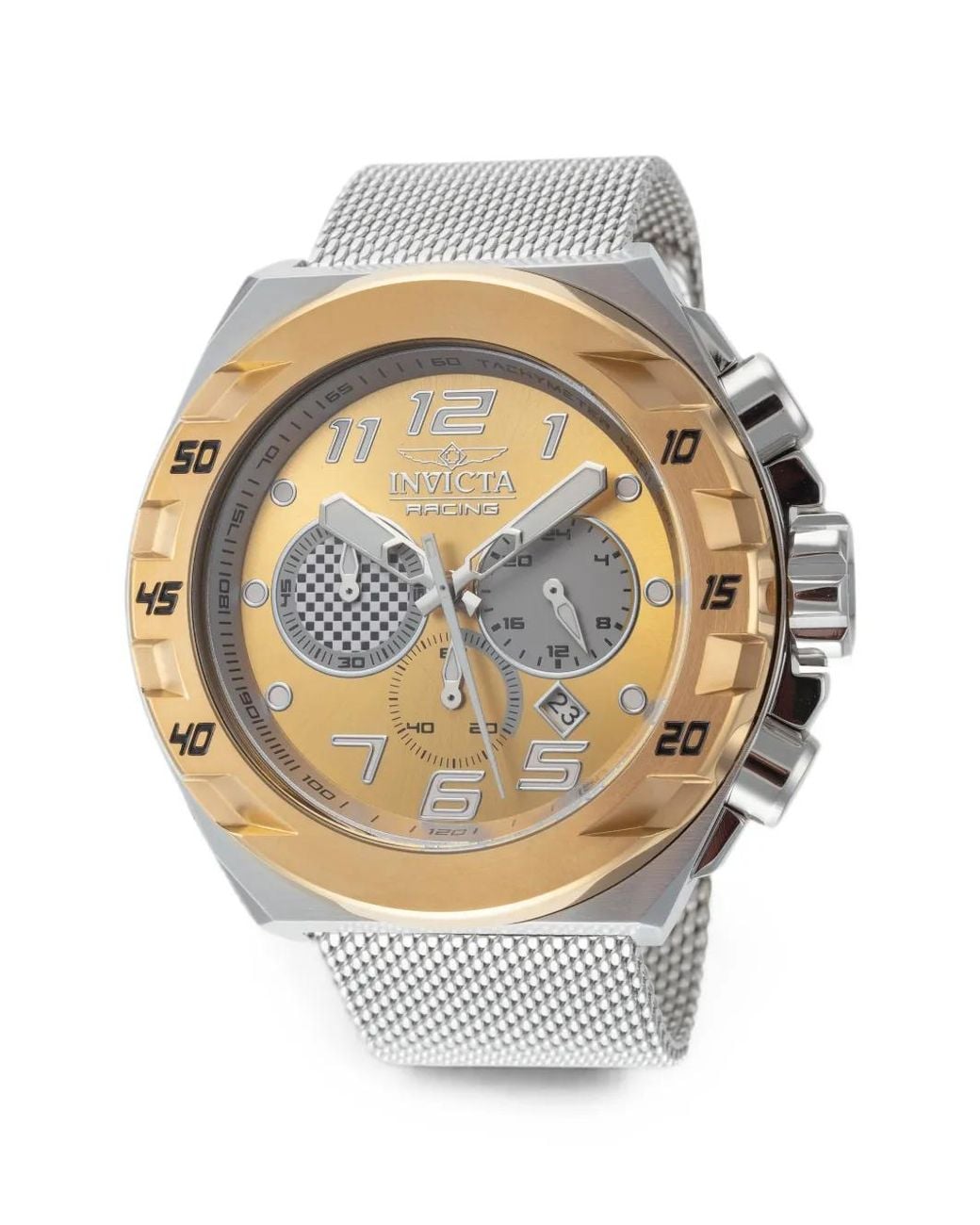 INVICTA WATCH Gray Montre Racing Mm for men