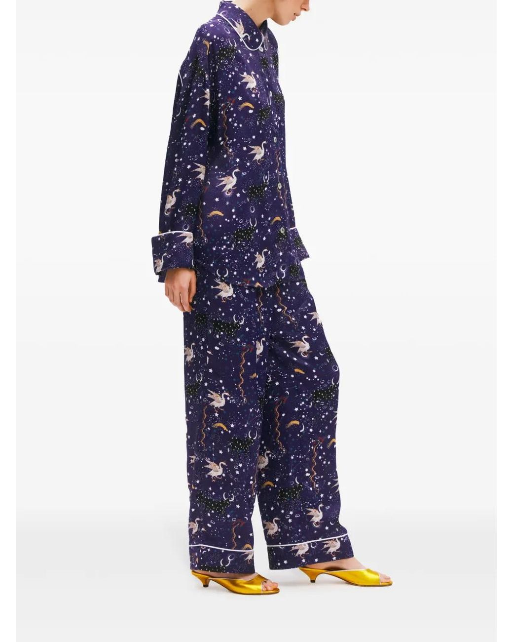 Sleeper Blue Pastelle Trousers
