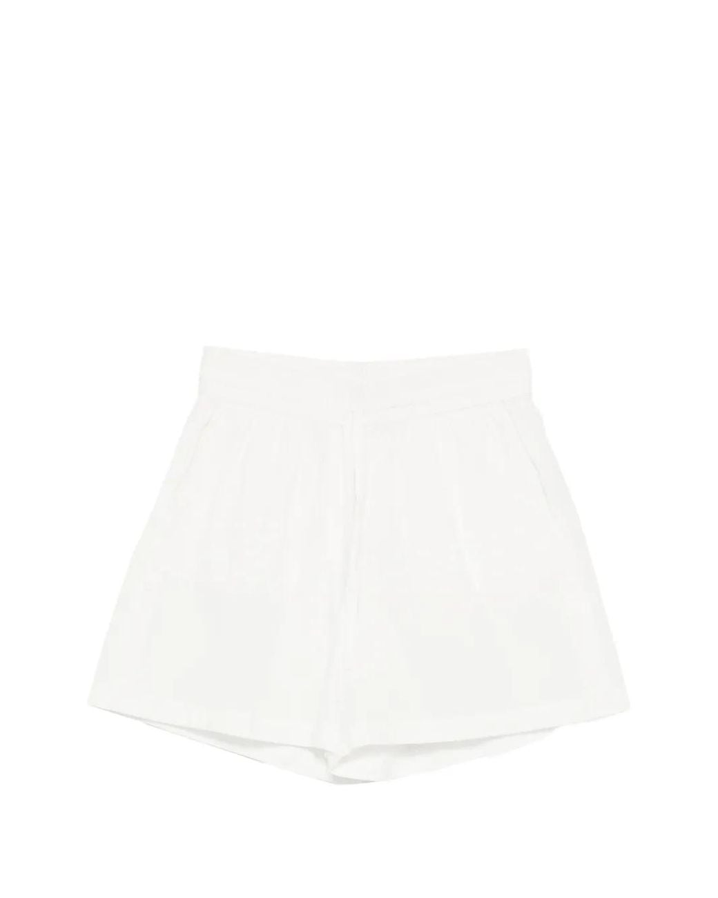Short À Taille Élastiquée P.A.R.O.S.H. en coloris White