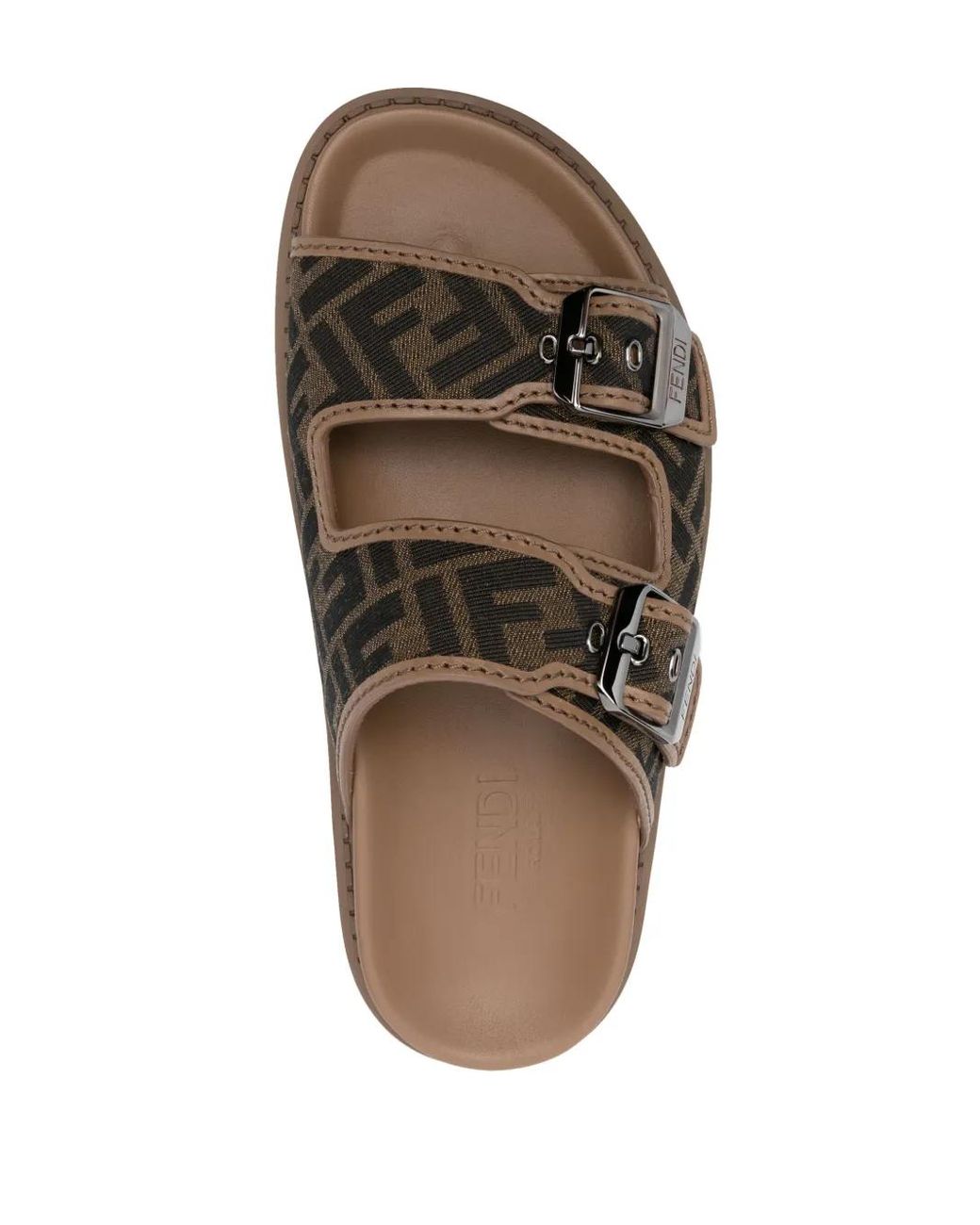 Fendi Brown Sandals for men