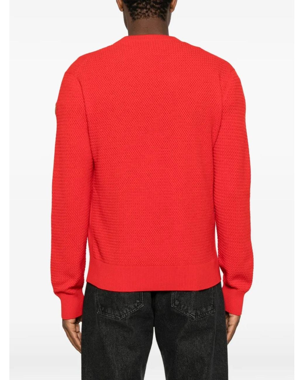 Moncler Textured Cashmere & Wool Sweater for men