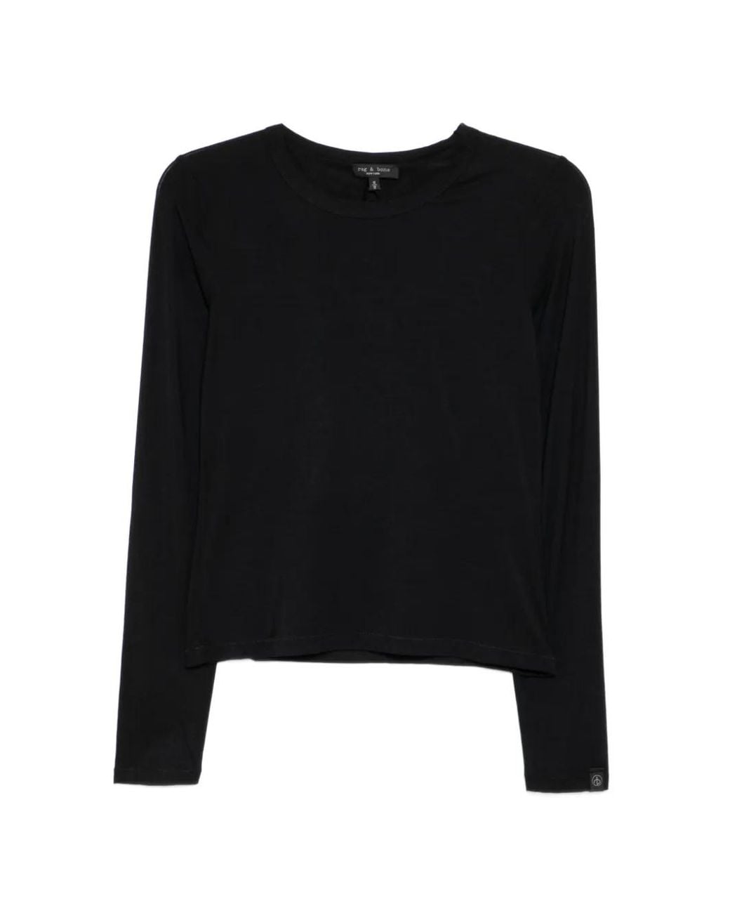 Rag & Bone Black Haut À Manches Longues