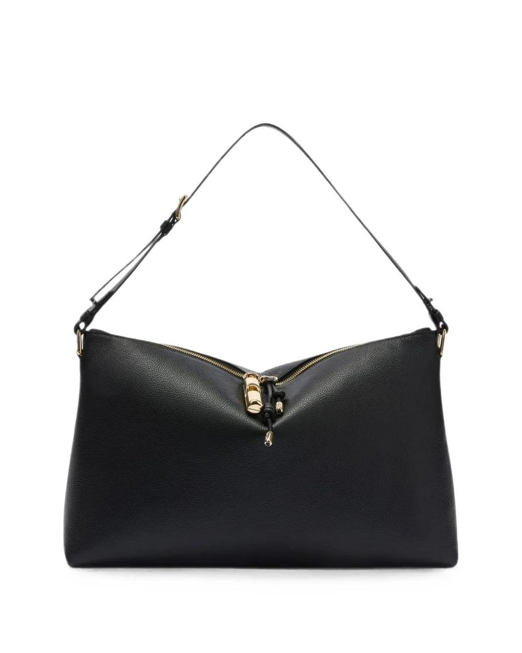 Furla Black Debby Shoulder Bag M