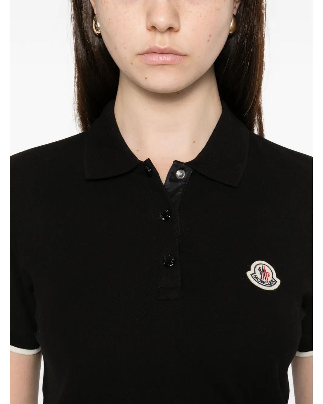Moncler Black Polo