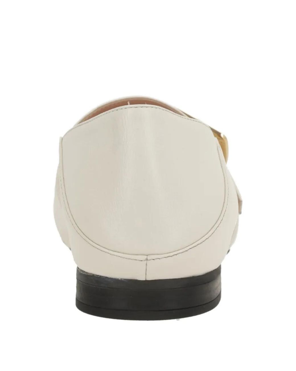 Bally White Almond Leather Sandals