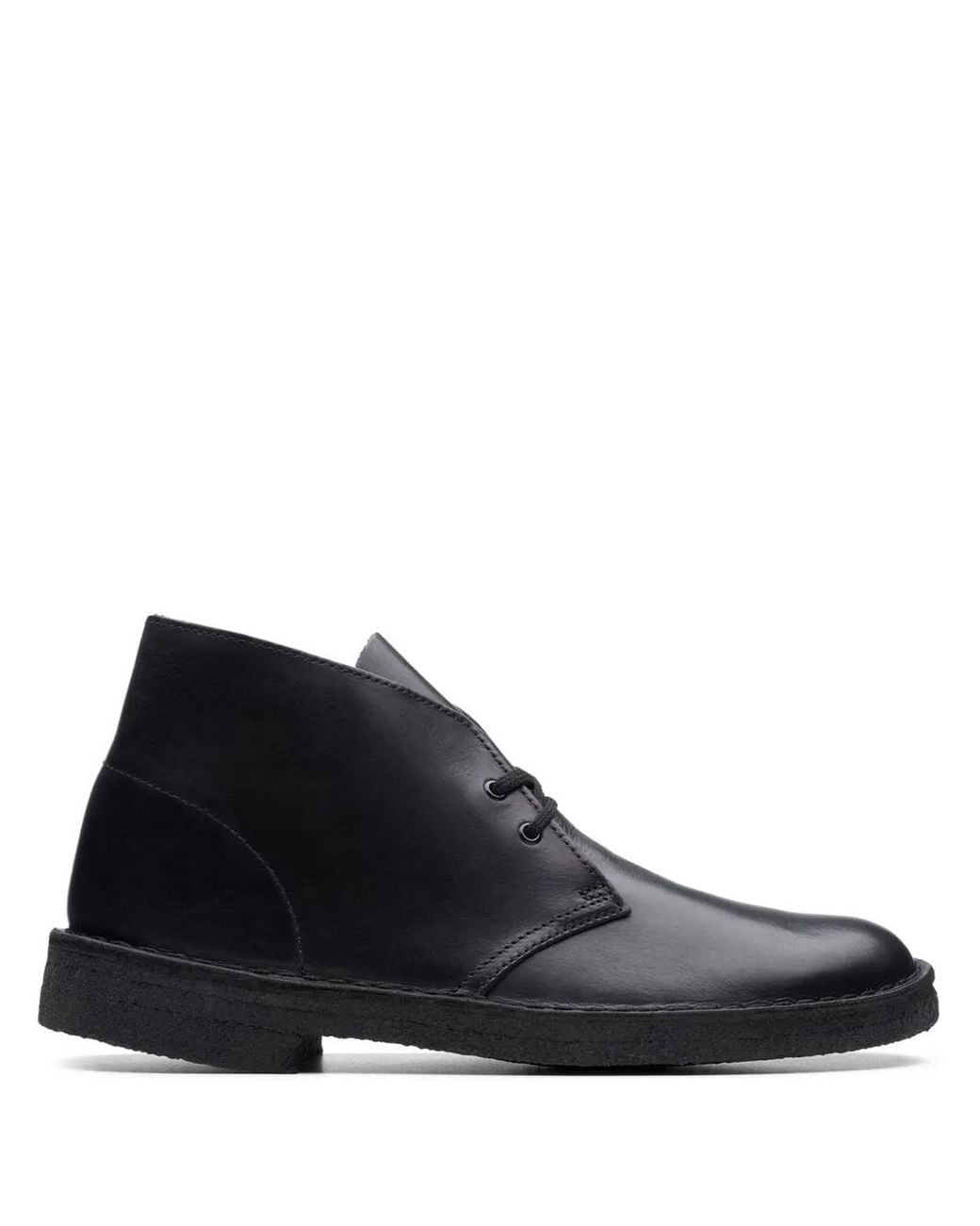 Clarks Polished" Desert-Boots in Black für Herren
