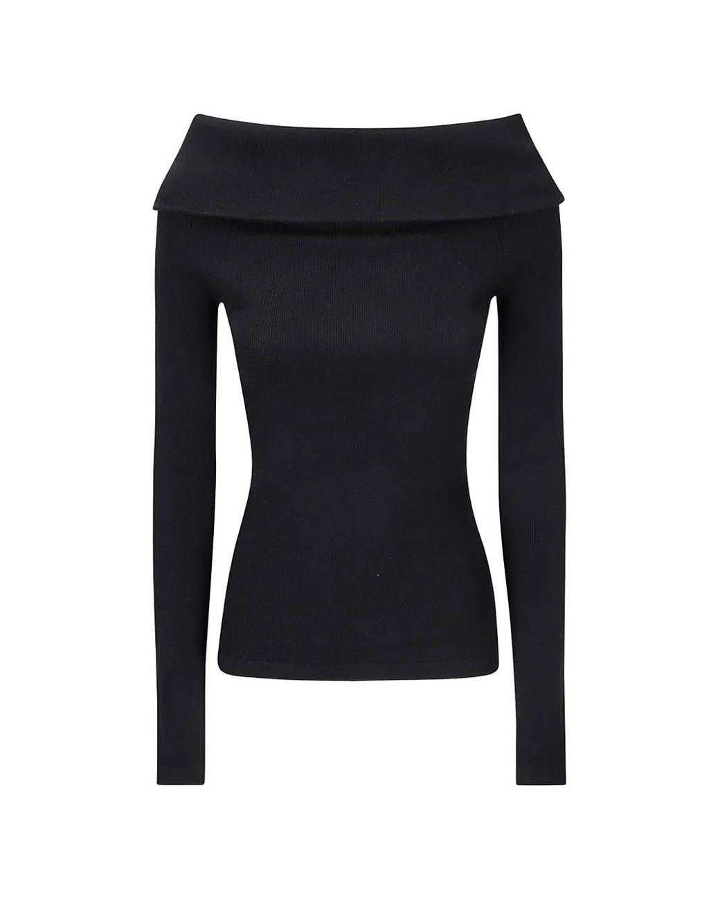 Lisa Yang Black Claudina Top