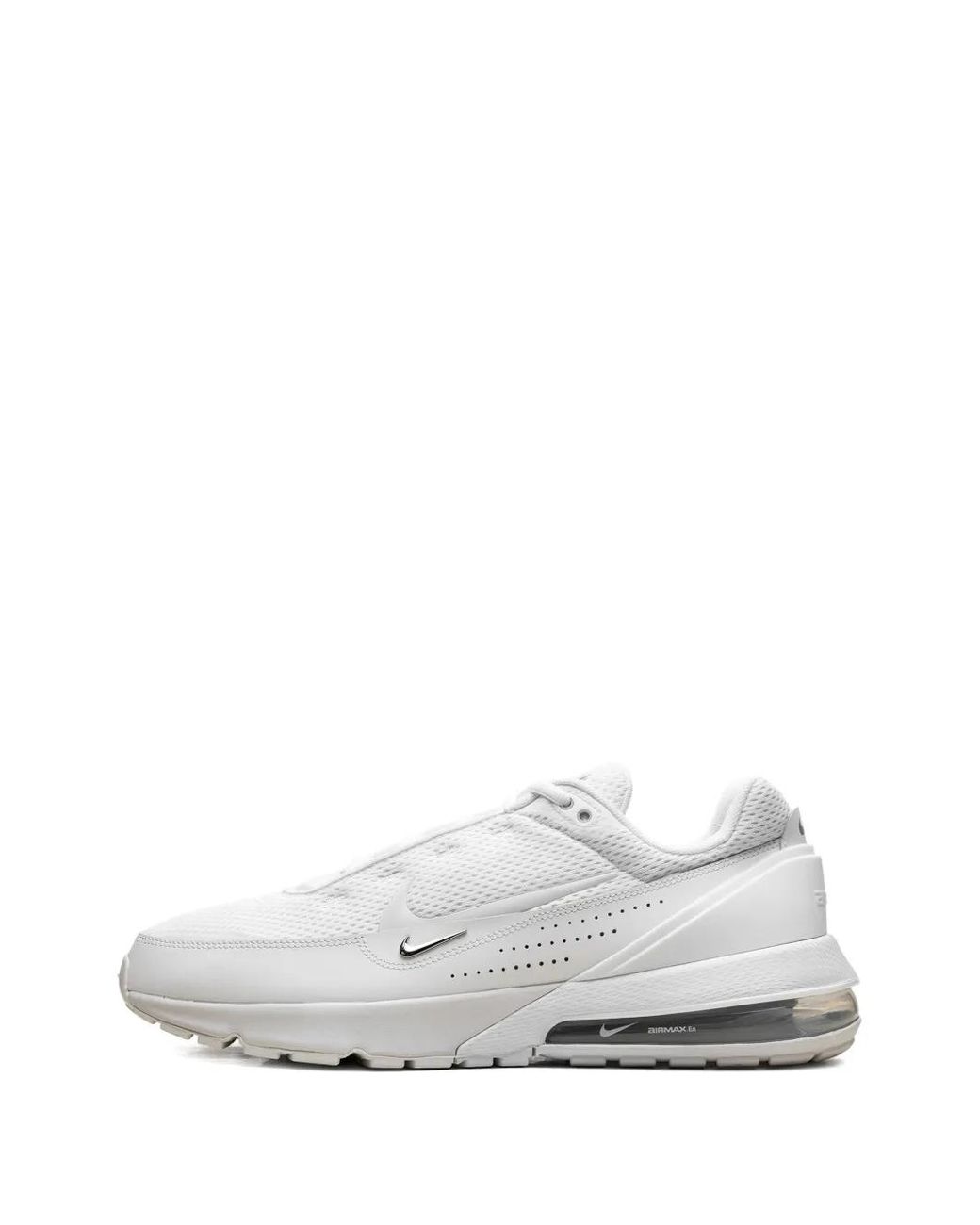 Nike White Air Max Pulse Perforated Sneakers for men