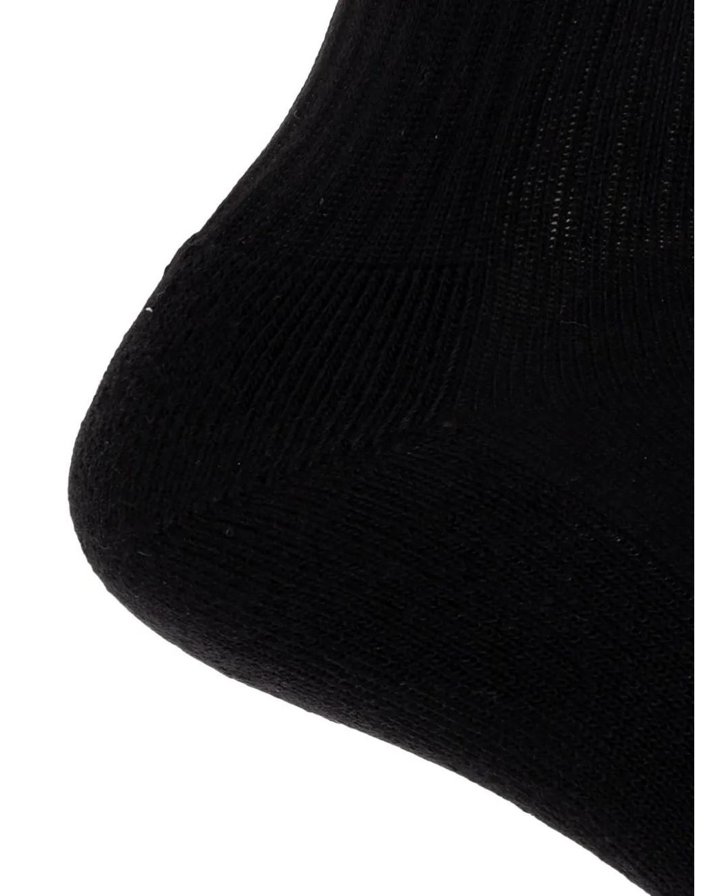 Balenciaga Black Wet Brush Socks for men