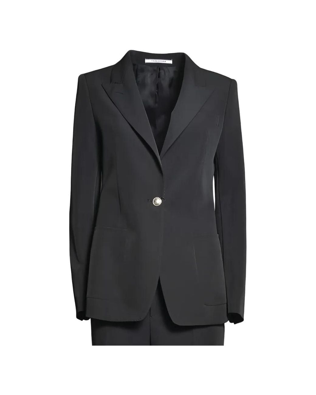 Tagliatore Black Single-Breasted Suit