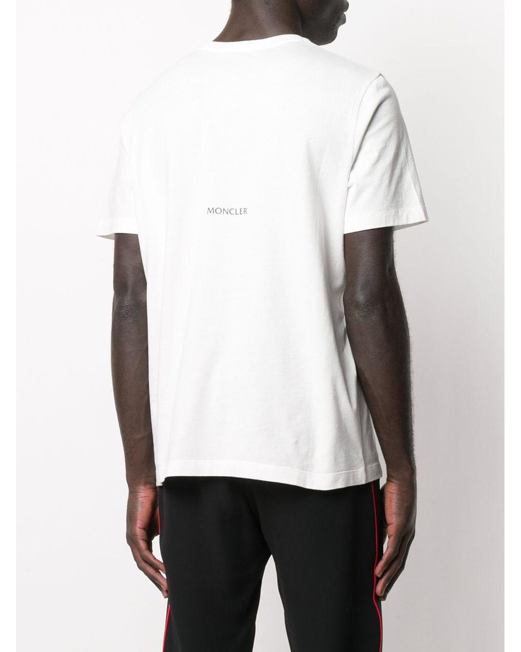 MONCLER HELLO HATERS Tシャツ M ホワイト Moncler Hello Haters T-shirt in White for Men | Lyst UK