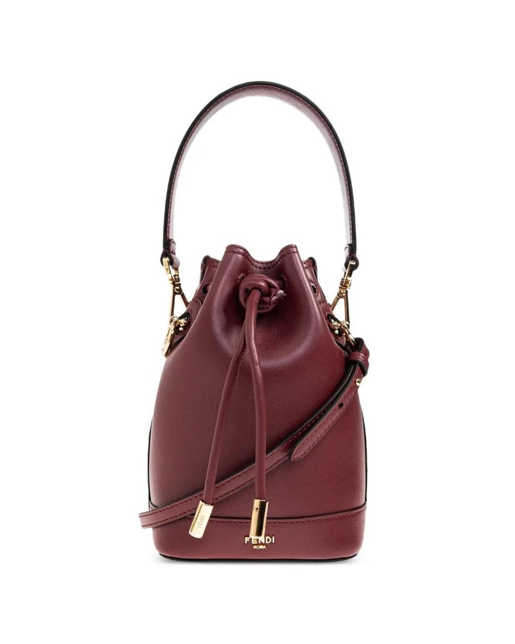 Fendi Purple Mon Tresor Leather Mini-Bag