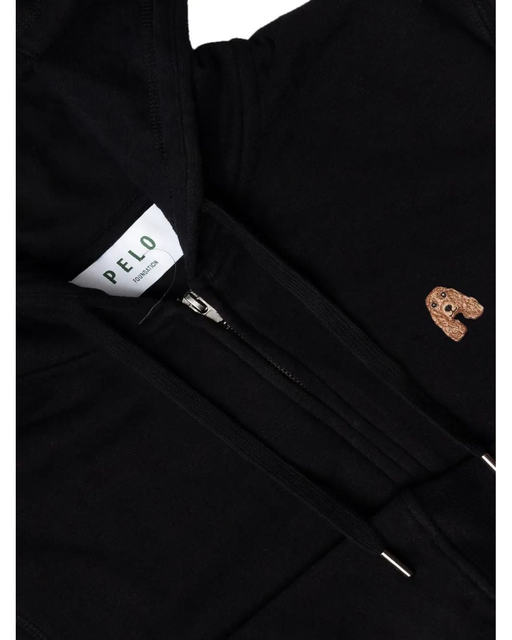 PELO FOUNDATION Black Cocker Hoodie